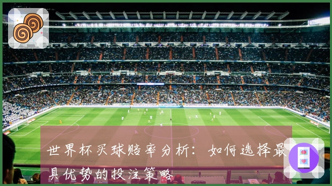 世界杯买球赔率分析：如何选择最具优势的投注策略